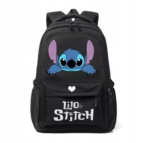 Veľký Školský Batoh Stitch - Ideálny na Výlety a Dovolenky